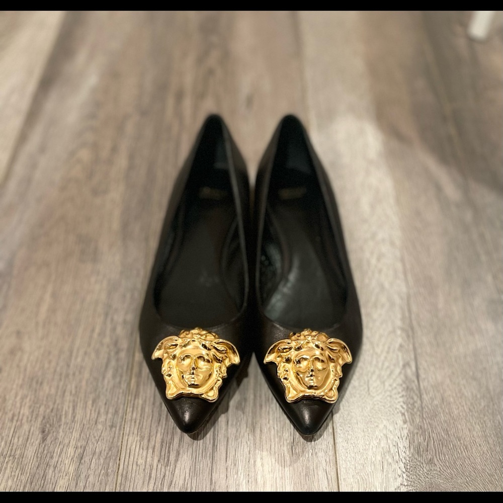 Womens Versace Flat Shoes